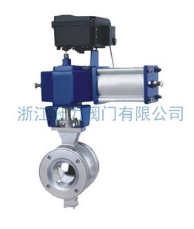 ?V型球阀ZSSV?性能优异，用途广泛。