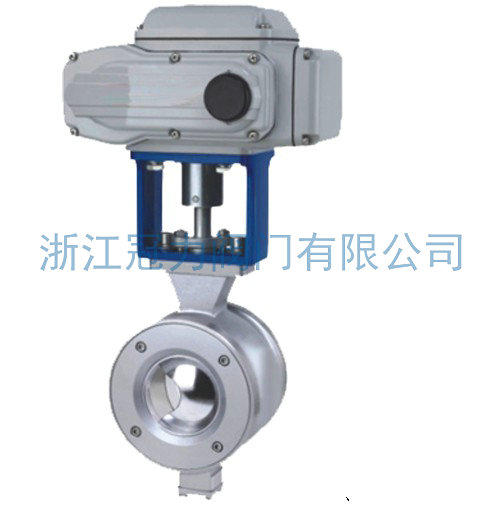 电动V型球阀的工作原理与性能特点
