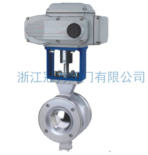 电动V型球阀